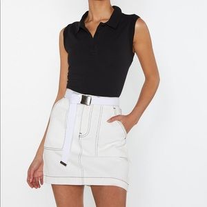 Nasty Gal Tank Crop Top Size XS